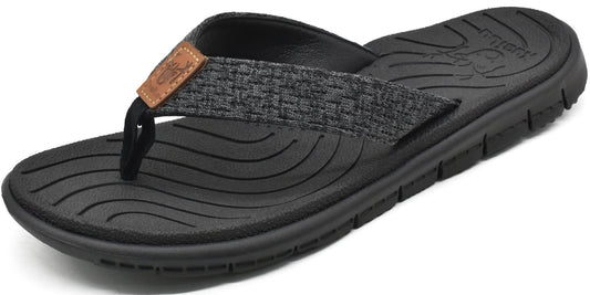 KuaiLu Womens Casual Flip Flops Yoga Mat Comfortable Cushion Arch Support Walking Thong Sandals Lightweight Non-Slip