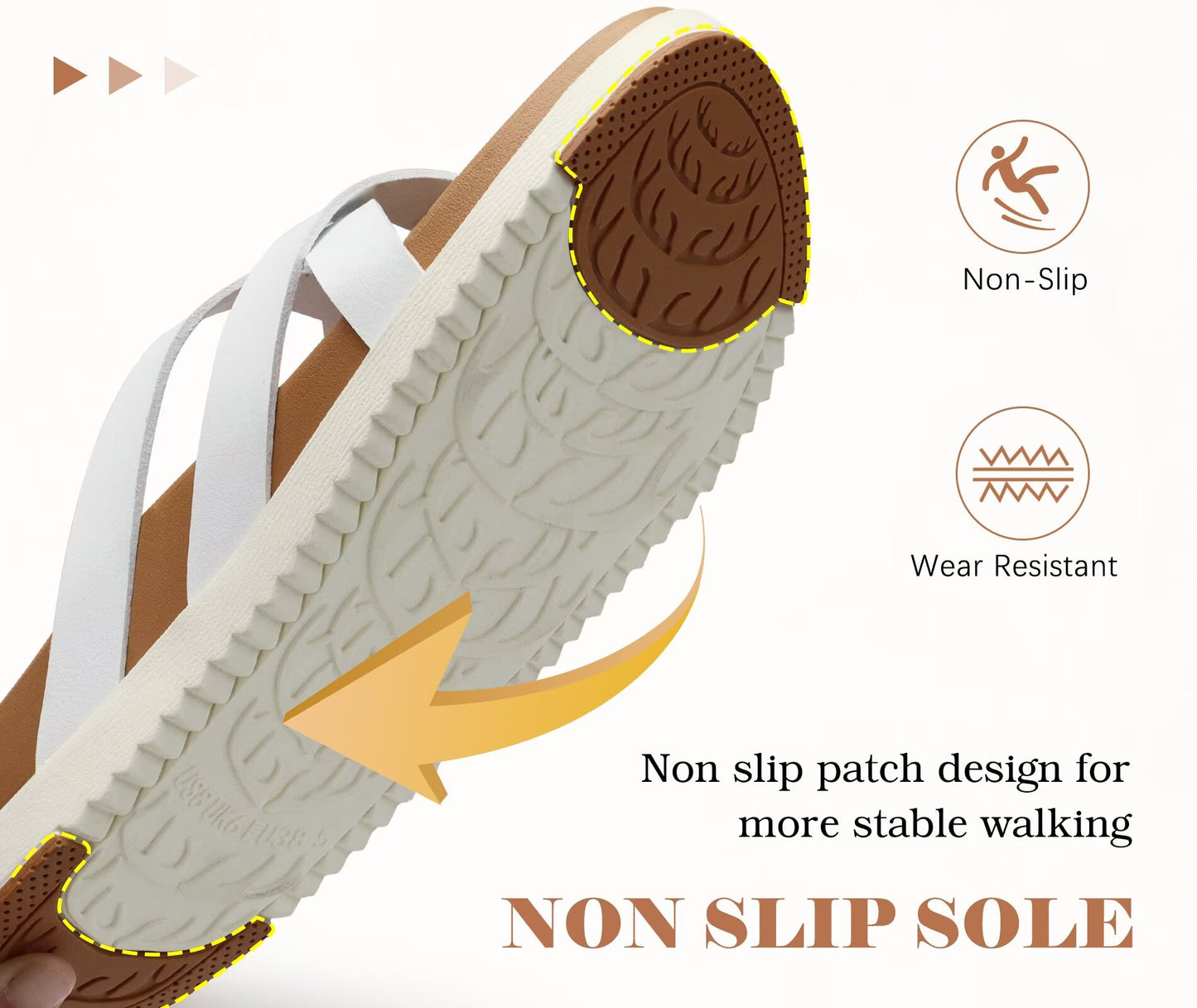 KuaiLu Womens Dressy Orthotic Flip Flops Trendy Comfortable Cushion Recovery Walking Criss Cross Thong Sandals Lightweight Yoga Foam Summer Slides with Plantar Fasciitis Arch Support
