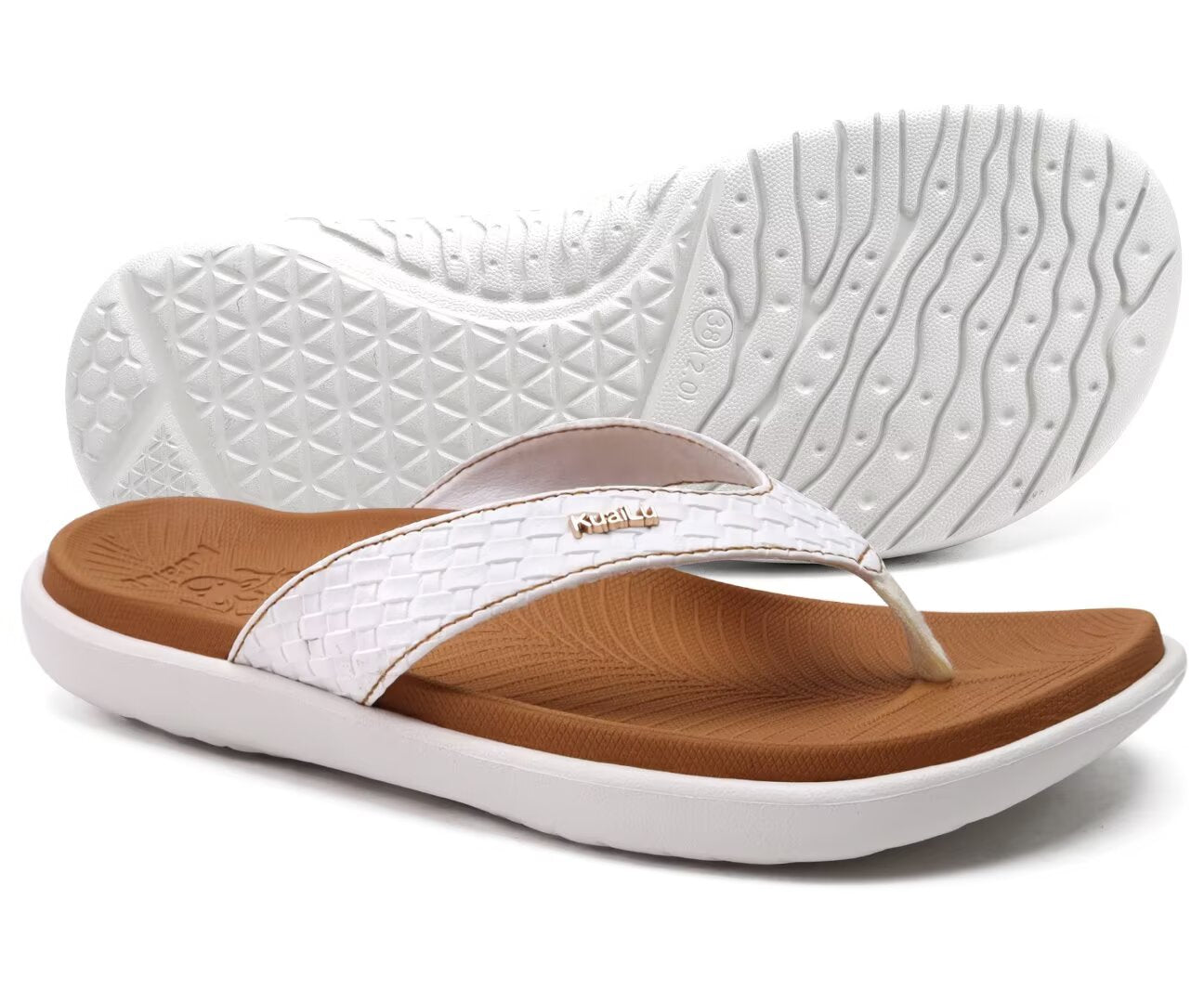 KuaiLu Womens Flip Flops Ladies Yoga Mat Comfortable Walking Thong Sandals With Plantar Fasciitis Arch Support Slip On Indoor Outdoor For Summer